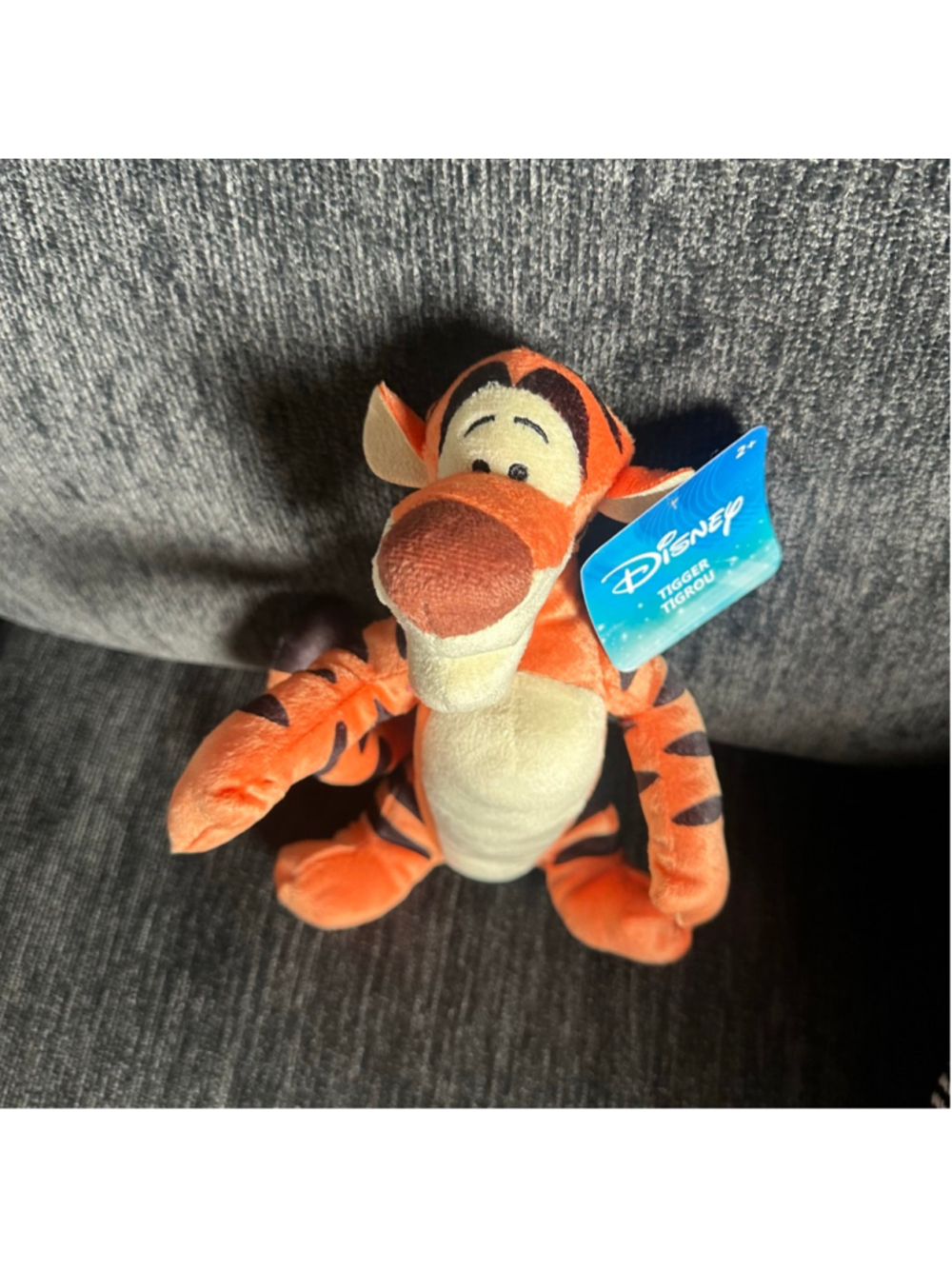 Kids Disney Tigger Plush Toy Orange/Black Summer